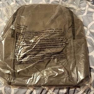 New DSW Gray Quilted Backpack